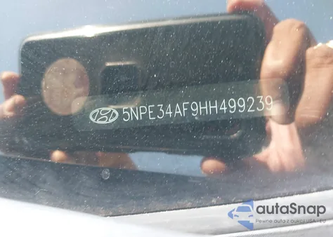 2017 Hyundai Sonata Limited z USA, uszkodzony, nr VIN 5NPE34AF9HH499239